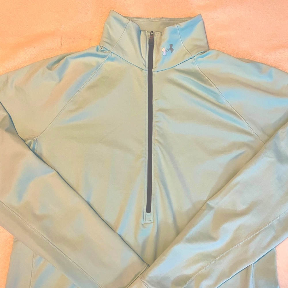 Women’s Under Armour Coldgear Half Zip Shirt Size Large